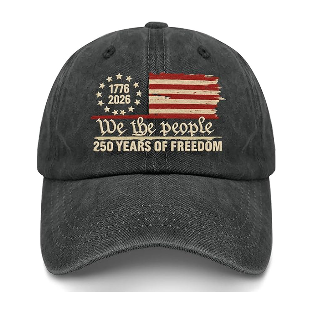 Us 250th Anniversary 250 Years Freedoms 1776 2026 Baseball Hats Funny 1759979053365.jpg