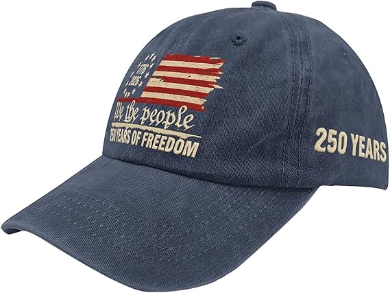 Us 250th Anniversary 250 Years Freedoms 1776 2026 Embroidered Baseball Hats Funny 1759979287611.jpg