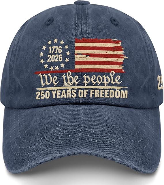 Us 250th Anniversary 250 Years Freedoms 1776 2026 Embroidered Baseball Hats Funny 1759979287792.jpg