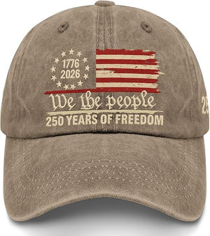 Us 250th Anniversary 250 Years Freedoms 1776 2026 Embroidered Baseball Hats Funny 1759979287953.jpg