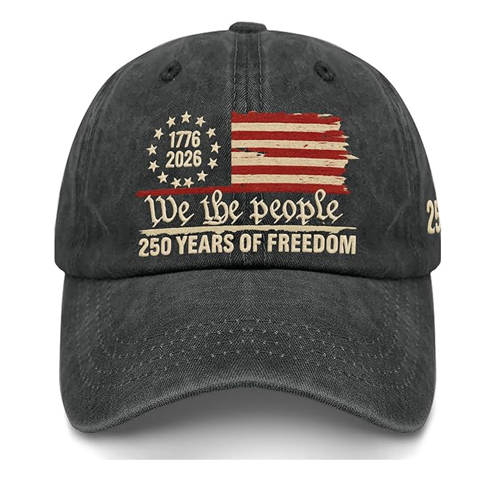 Us 250th Anniversary 250 Years Freedoms 1776 2026 Embroidered Baseball Hats Funny 1759979288335.jpg
