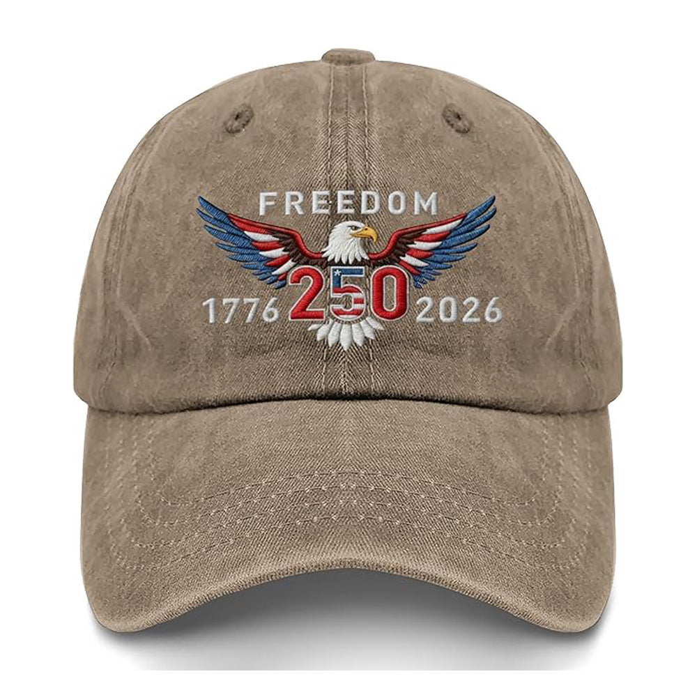 Eagle Liberty Freedom 250 Years Baseball Hat Outdoor Embroidered Caps For Her 1759979996155.jpg