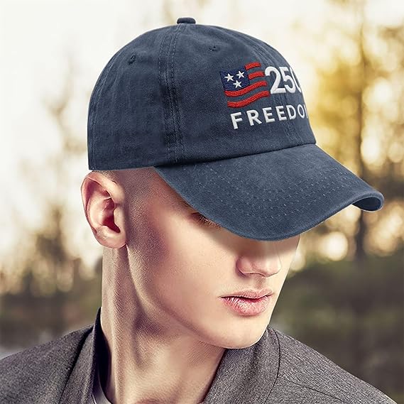 Us Flag 250 Years Baseball Hat Outdoor Embroidered Caps For Her 1759980519220.jpg