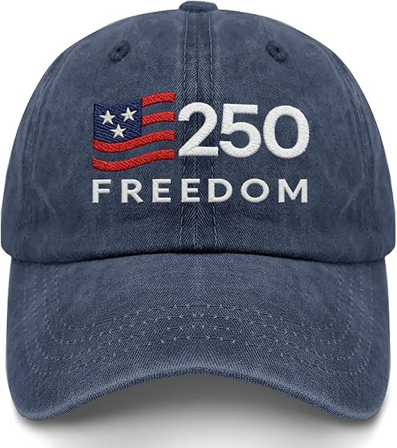 Us Flag 250 Years Baseball Hat Outdoor Embroidered Caps For Her 1759980519541.jpg