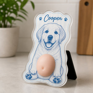Custom Pet Portrait Fridge Magnet – Line-Art Name & Color - Personalized Acrylic Refrigerator Magnet - Soft Rubber Belly 175c141c-df8d-497d-9315-b4274ce5c16d.jpg