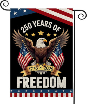 250 Years America Garden Flag250th Anniversary Usa Patriotic Banner Double Sided With Eagle Design 1776 2026 Commemorative 1760435147944.jpg