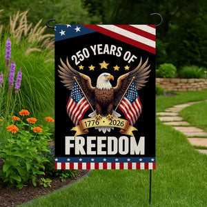 250 Years America Garden Flag250th Anniversary Usa Patriotic Banner Double Sided With Eagle Design 1776 2026 Commemorative 1760435147983.jpg