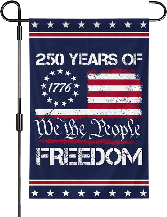 We The People 1776 2026 Flag Memorial Day Patriotic 250th Birthday 250 Years United States Indoor Garden Decoration 1760436121712.jpg