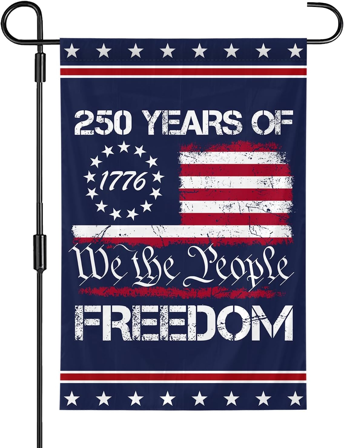 We The People 1776 2026 Flag Memorial Day Patriotic 250th Birthday 250 Years United States Indoor Garden Decoration 1760436121712.jpg