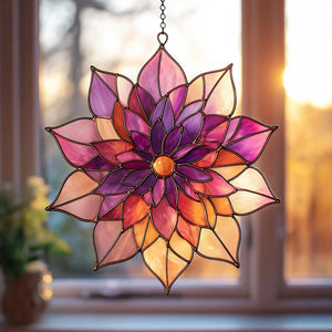 Dahlia Stained Suncatcher Boho Home Decor Stunning Beautiful Flower Window Hanging Decor Handmade Lotus Flower Window Hanging 1760586937970.jpg
