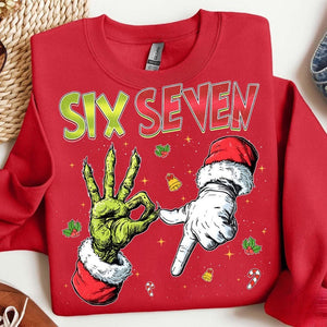 Trending Six Seven Meme Shirt Funny Mean Guy Christmas Shirt Viral 6 7 Joke Shirt Internet Humor Xmas Shirt 1760686999069.jpg