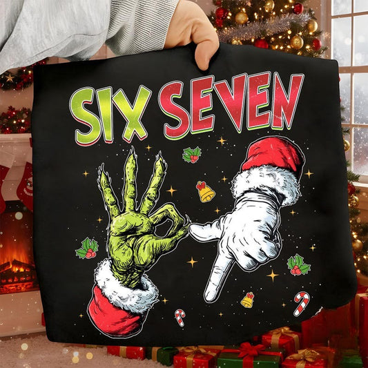 Trending Six Seven Meme Shirt Funny Mean Guy Christmas Shirt Viral 6 7 Joke Shirt Internet Humor Xmas Shirt 1760686999095.jpg