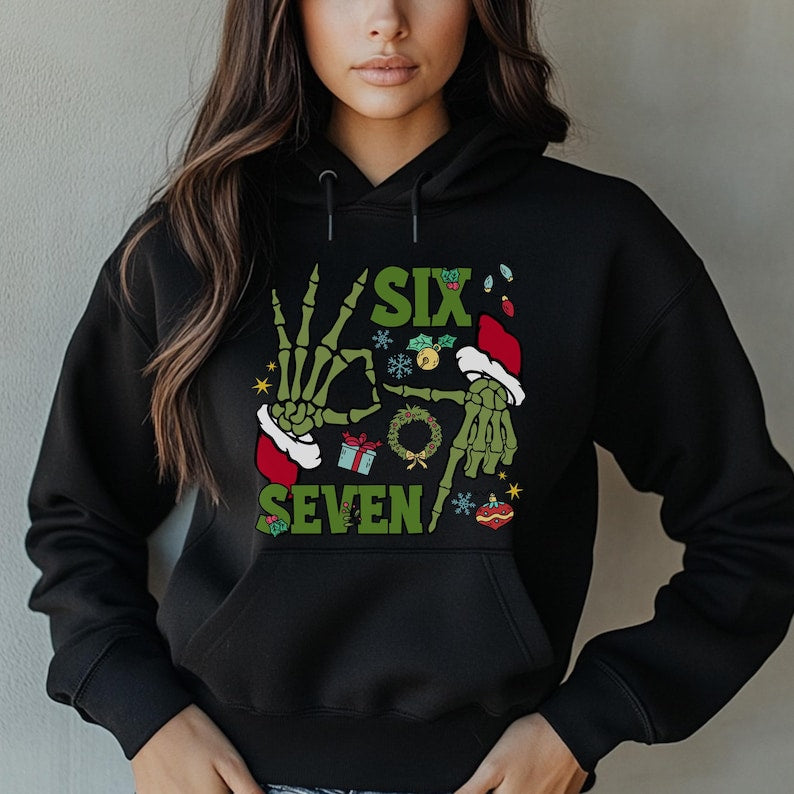 6 7 Funny Skeleton Hands Shirt Christmas Couples Shirt Trendy Shirt Six Seven T Shirt 67 Couples Tee Couple Meme Hoodie 1760688813557.jpg