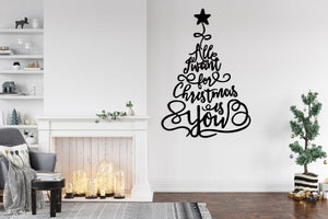 Merry Christmas Tree Metal Wall Decor Rustic Christmas Wall Sign Farmhouse Christmas Decor Christmas Metal Wall Art Best Christmas Gift 1760690354527.jpg
