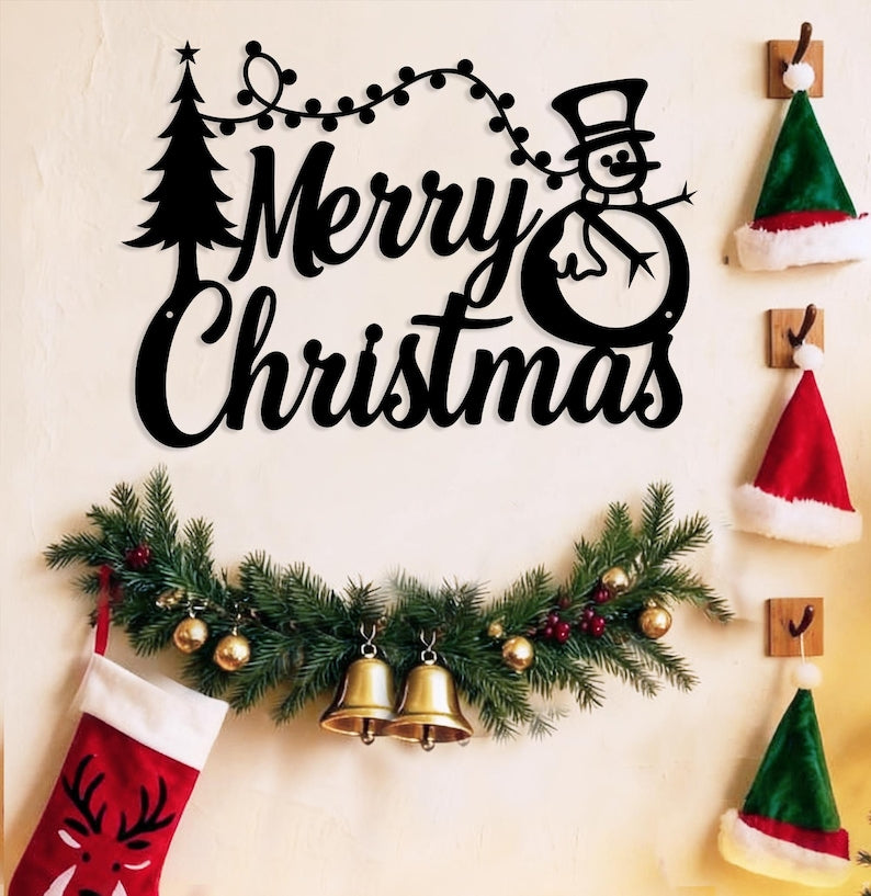 Personalized Merry Christmas Metal Sign Snowman Metal Wall Decor Christmas Metal Wall Art Christmas Tree Home Decor Holiday Outdoor Deco 1760694656081.jpg
