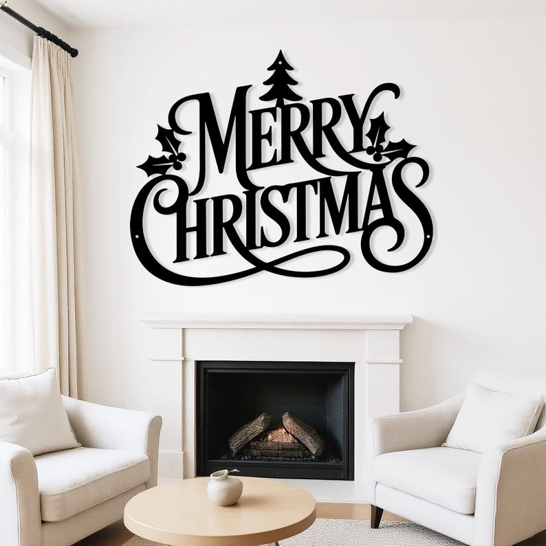 Merry Christmas Metal Wall Art Metal Christmas Wall Decor Metal New Year Wall Decor Metal Merry Christmas Sign Wall Hangings Merry Xmas 1760753159351.jpg