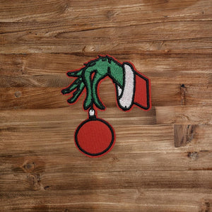 Green Grinchy Hand Iron On Patch Grinch Christmas Patch Embroidery Xmas Party Patch Holiday Patch Trucker Hat Patch 1760926171714.jpg