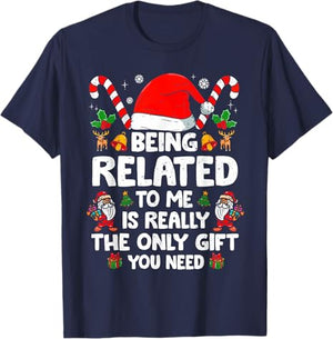Being Related To Me Funny Christmas Family Xmas Pajamas T Shirt 1760955071474.jpg