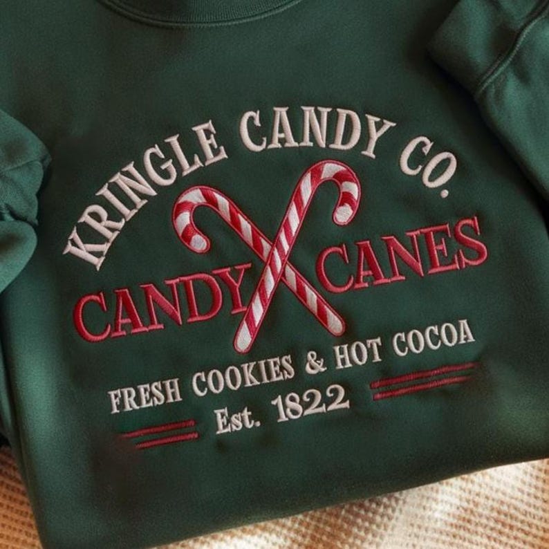 Kringle Candy Co Embroidered Sweatshirt Vintage Holiday Sweatshirt Christmas Gift Ideas Family Christmas Sweatshirt Christmas Sweatshirt 1761016822506.jpg