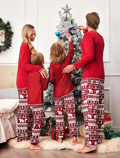 Matching Family Sets Christmas Pajamas Set Xmas Pjs Sleepwear Soft Christmas Matching Jammies 1761038824037.jpg