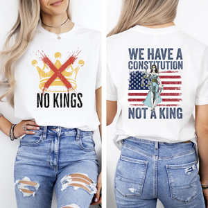 We Have A Constitution Not A King Shirt Shirt Political Shirts Anti Maga Shirts Crown No Kings Shirt Protest Tshirts 1761103219711.png
