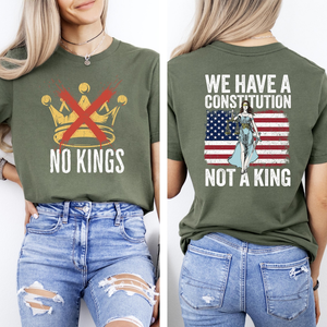We Have A Constitution Not A King Shirt Shirt Political Shirts Anti Maga Shirts Crown No Kings Shirt Protest Tshirts 1761103220067.png