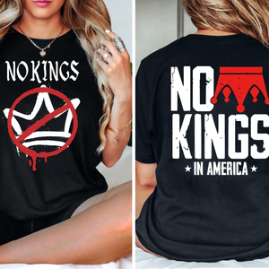No Kings In America Shirt Human Rights Tee Protest Shirt Political Awareness No Kings T Shirt Activist Shirt 1761186404744.png