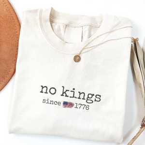 No Kings In America No Kings Shirt Protest Shirt Liberal Shirt Resistance Shirt Rejecting Kings 1761189166232.png