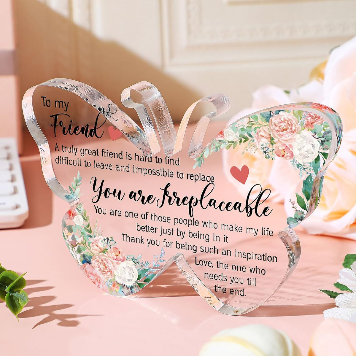 Friends Gifts For Women Friendship Bestie Plaque Thanksgiving Christmas Best Flower Sister Birthday Thank You Gift For Female Acrylic Friendship 1761273107974.jpg