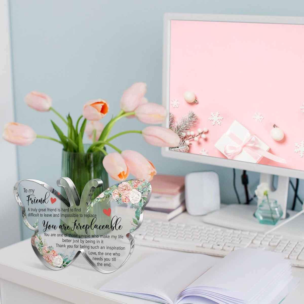 Friends Gifts For Women Friendship Bestie Plaque Thanksgiving Christmas Best Flower Sister Birthday Thank You Gift For Female Acrylic Friendship 1761273108681.jpg