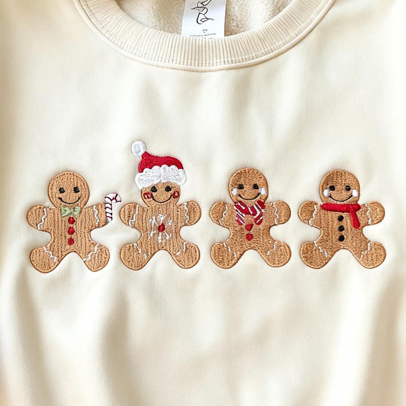 Embroidered Cute Gingerbread Cookies Sweatshirt Womens Christmas Sweatshirt Merry Christmasfestive Unisex Winter Sweaterchristmas Gifts 1761291019659.jpg