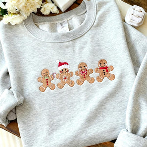 Embroidered Cute Gingerbread Cookies Sweatshirt Womens Christmas Sweatshirt Merry Christmasfestive Unisex Winter Sweaterchristmas Gifts 1761291019722.jpg