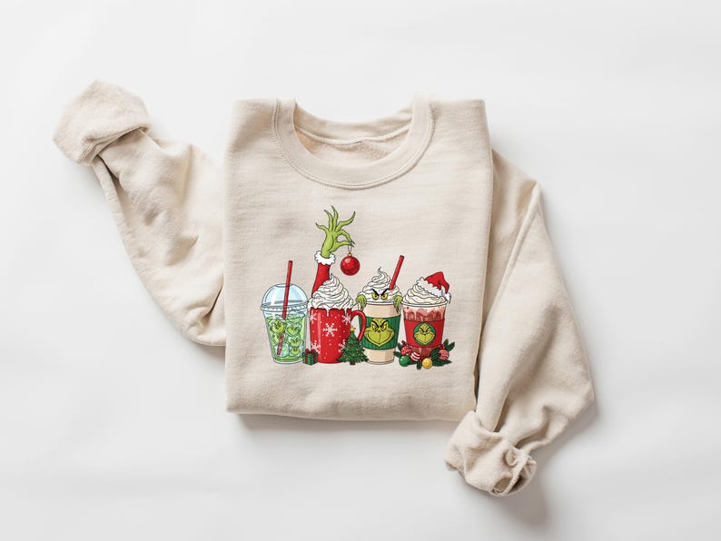 Grinch Sweatshirt Grinch Shirt Grinchmas Shirt Grinchmas Sweatshirt Grinch Coffee Drink Shirt Christmas Coffee Shirt Funny Christmas 1761292575748.jpg