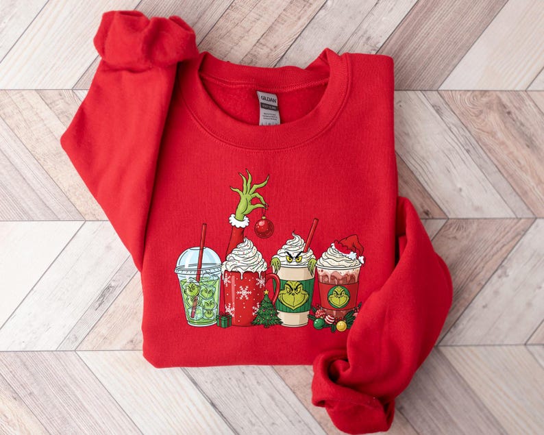 Grinch Sweatshirt Grinch Shirt Grinchmas Shirt Grinchmas Sweatshirt Grinch Coffee Drink Shirt Christmas Coffee Shirt Funny Christmas 1761292575773.jpg