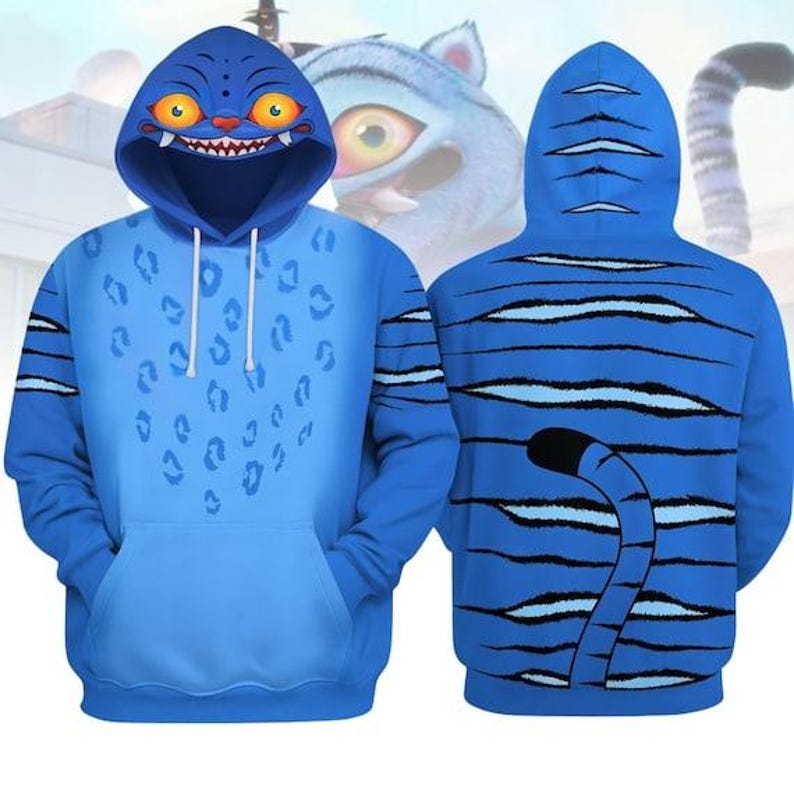 Blue Tiger Hoodie Funny Tiger Costume Hoodie Anime Tiger Hoodie Cosplay Hoodie Outfit Kpop Merch Sweatshirt Blue Tiger Shirt Giftsdemon 1761296469672.jpg