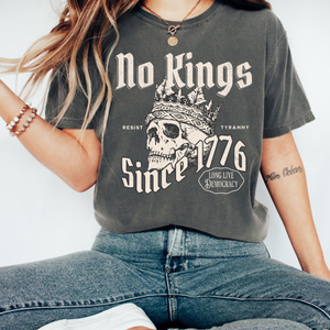 No Kings Since 1776 Shirt No Kings In America Retro Political Protest Tee 1761362144307.png