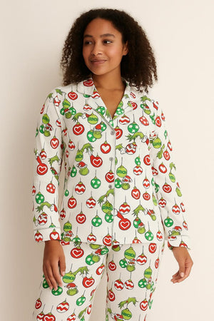 Grinch Christmas Pajamas Set Funny Holiday Pjs Family Matching Christmas Sleepwear Cozy Xmas Loungewear Outfit Gift 1761362963976.jpg
