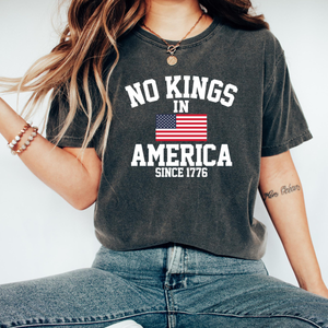 No Kings In America Sweatshirt Protest Shirt Democracy Tee Gift For Anti Maga Patriotic Tee Liberal Shirt Political Tee 1761363045930.png