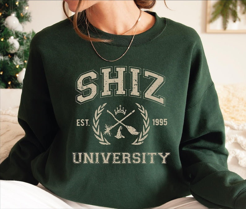 Shiz University Sweatshirt  Hoodie Movie Lover Gift Shiz Sweatshirt Movie Lover Sweater Musical Movie Sweater Christmas Gift 1761365381681.jpg