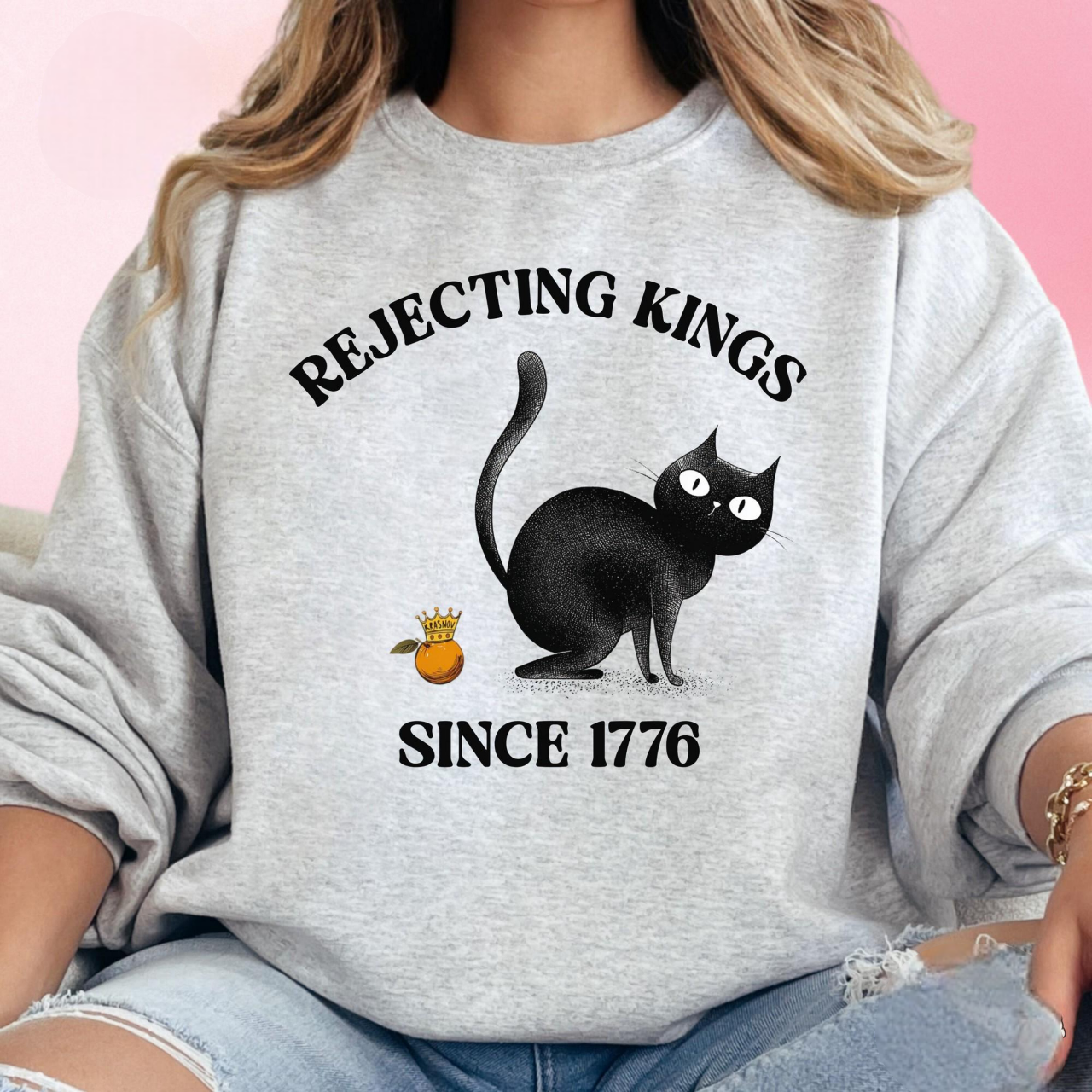 Rejecting Kings Since 1776 Black Cat Meme No Kings In America Protest Anti Trump Shirt 1761531177789.png