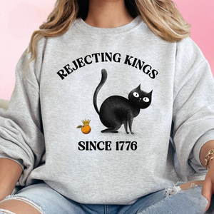 Rejecting Kings Since 1776 Black Cat Meme No Kings In America Protest Anti Trump Shirt 1761531177789.png