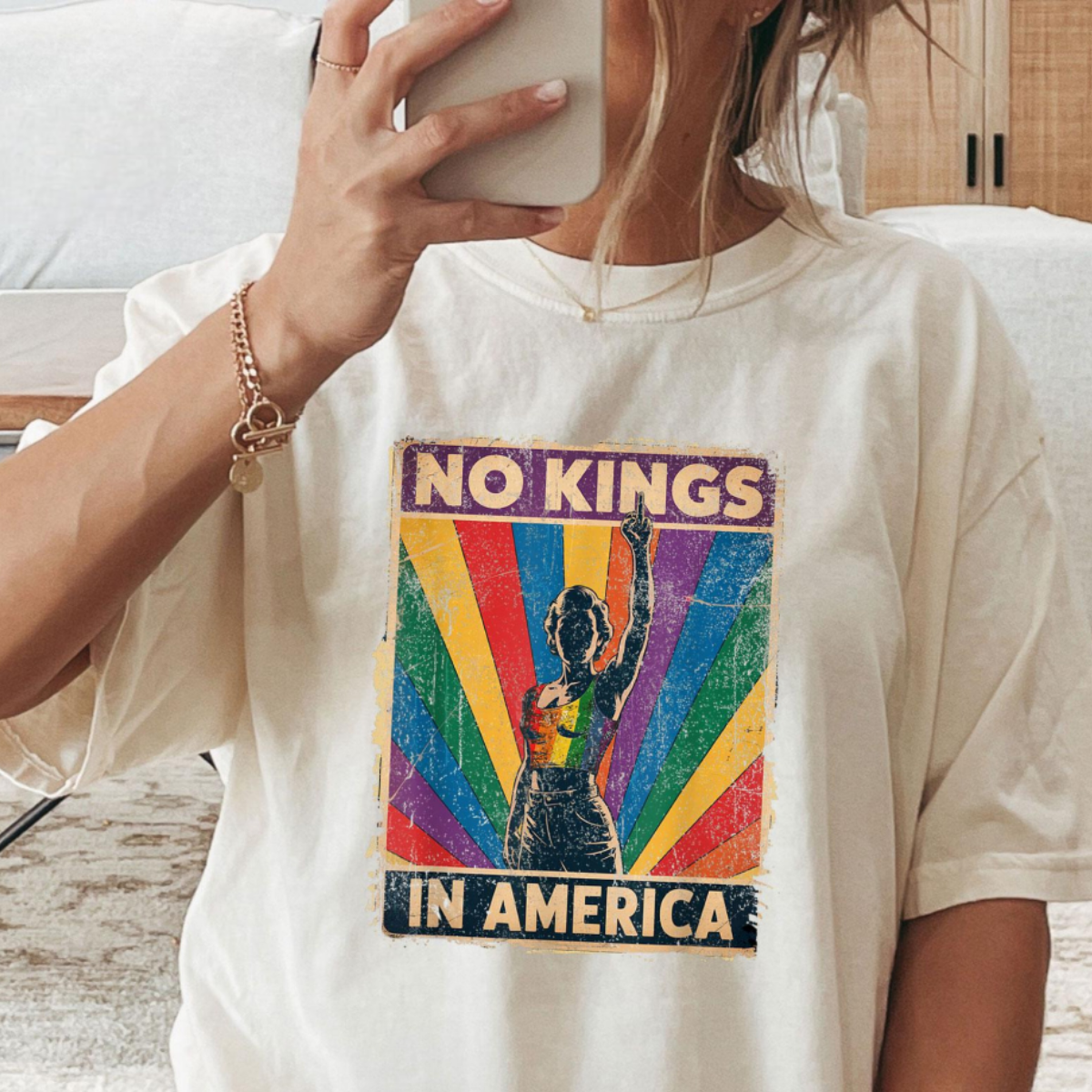 No Kings In America Comfort Colors Shirt Pride Political Shirt Gift For Anti Maga Lgbtq Freedom Shirt Anti Fascism Shirt Patriotic Tee 1761532013844.png