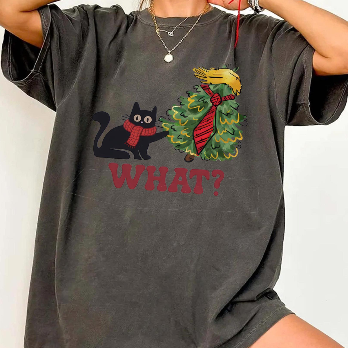 Black Cat Christmas Shirt No Kings Cat Shirt Liberal Shirt Democrat Gift Shirt Protest Shirt Political Tee 1761534940646.png