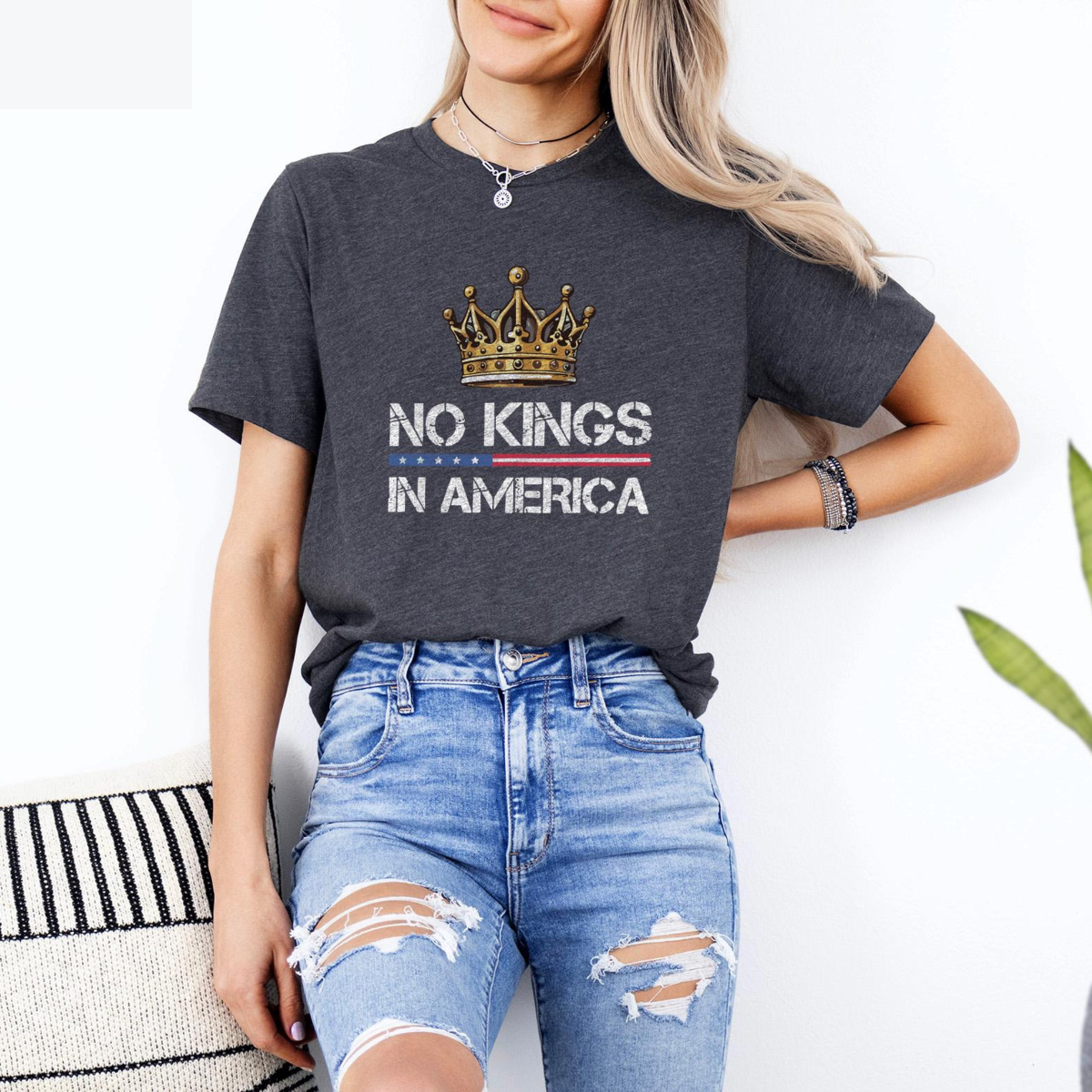No Kings In America Shirt Democracy Tee Fourth Of July Shirt Patriotic Freedom Tee Gift For Anti Maga Patriotic Tee Liberal Shirt 1761621215445.png