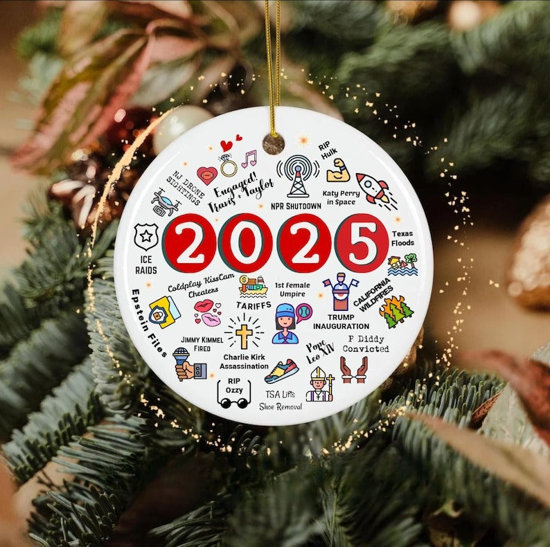 2025 Christmas Ornament 2025 Year In Review Ornament Major Notable Events Ornament Funny Cute Year To Remember Commemorative Ornament 1761622546501.jpg