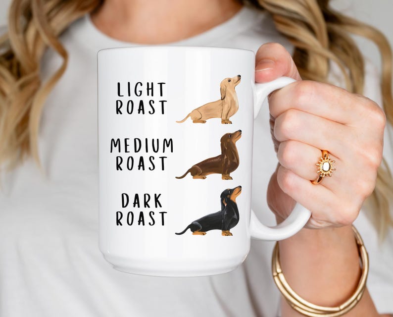 Dachshund Coffee Mug Funny Doxin Mug Weiner Dog Mom Gift Coffee Roast Lover Present Doxie Owner Cup Pet Parent Gift Funny Dog Ceramic Mug 1761636224971.jpg