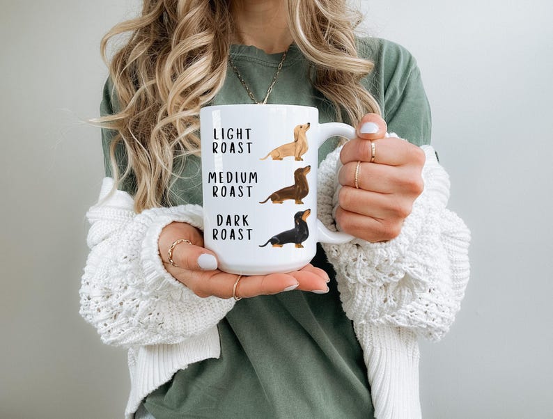 Dachshund Coffee Mug Funny Doxin Mug Weiner Dog Mom Gift Coffee Roast Lover Present Doxie Owner Cup Pet Parent Gift Funny Dog Ceramic Mug 1761636225647.jpg
