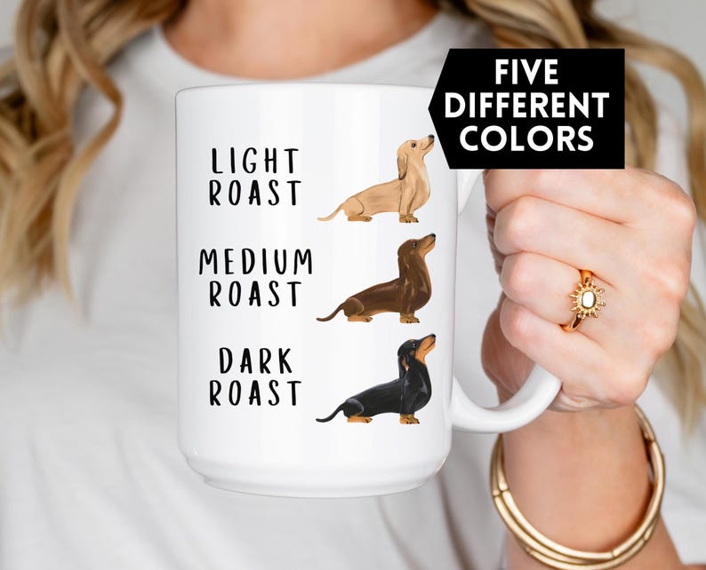 Dachshund Coffee Mug Funny Doxin Mug Weiner Dog Mom Gift Coffee Roast Lover Present Doxie Owner Cup Pet Parent Gift Funny Dog Ceramic Mug 1761636225740.jpg