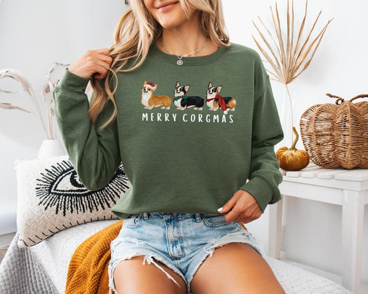Corgi Christmas Sweatshirt Xmas Corgi Sweatshirt Corgi Mom Sweatshirt Corgi Mom Gift Corgi Lover Gift For Corgi Mom Corgi Lover Crewneck 1761636345395.jpg