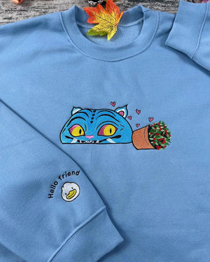 Kpop Demon Hunters Tiger Embroidered Sweatshirt Cute Demon Hunter Tiger Embroidered Sweatshirt Derpy Demon Tiger Hoodie Huntrix Fan Gift 1761640791738.jpg